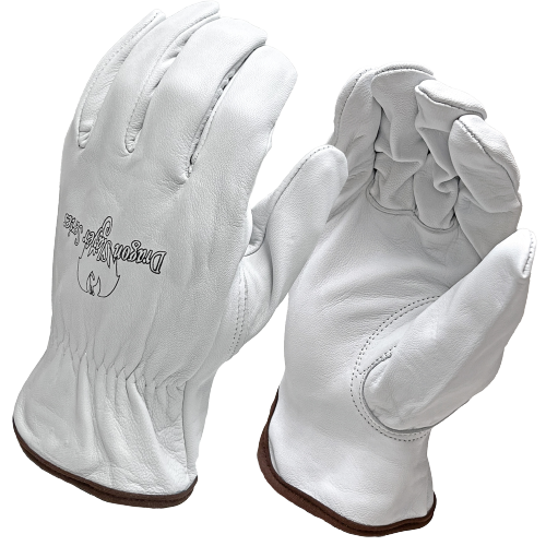 Premium Goatskin Leather Driver Welding & Work Gloves