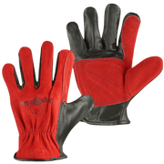 Leather TIG Welding Gloves Reinforced Palm & Fingers with Elastic Wrist